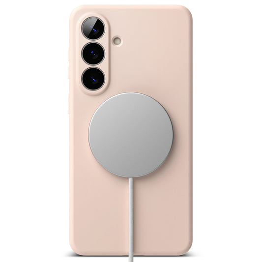 Puzdro MagSafe pre Samsung Galaxy S26 Plus, Ringke, Silikón, Ružová