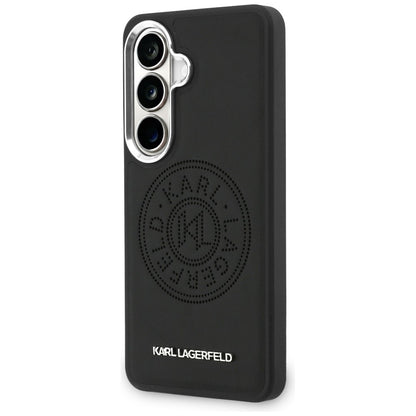 MagSafe puzdro pre Samsung Galaxy S26 Plus S947, Karl Lagerfeld, Karl Round Point Logo, čierne