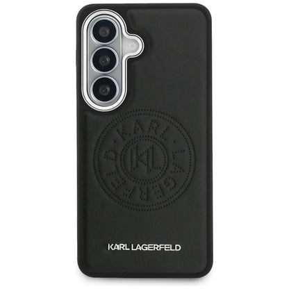 MagSafe puzdro pre Samsung Galaxy S26 Plus S947, Karl Lagerfeld, Karl Round Point Logo, čierne