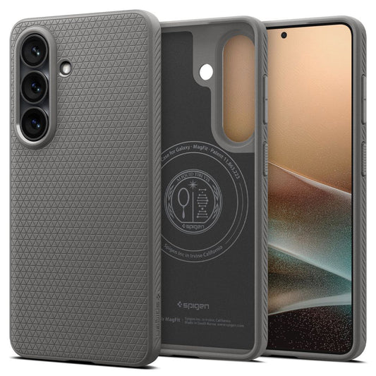 Puzdro MagSafe pre Samsung Galaxy S26 Plus S947, Spigen, Liquid Air, Sivé ACS10705