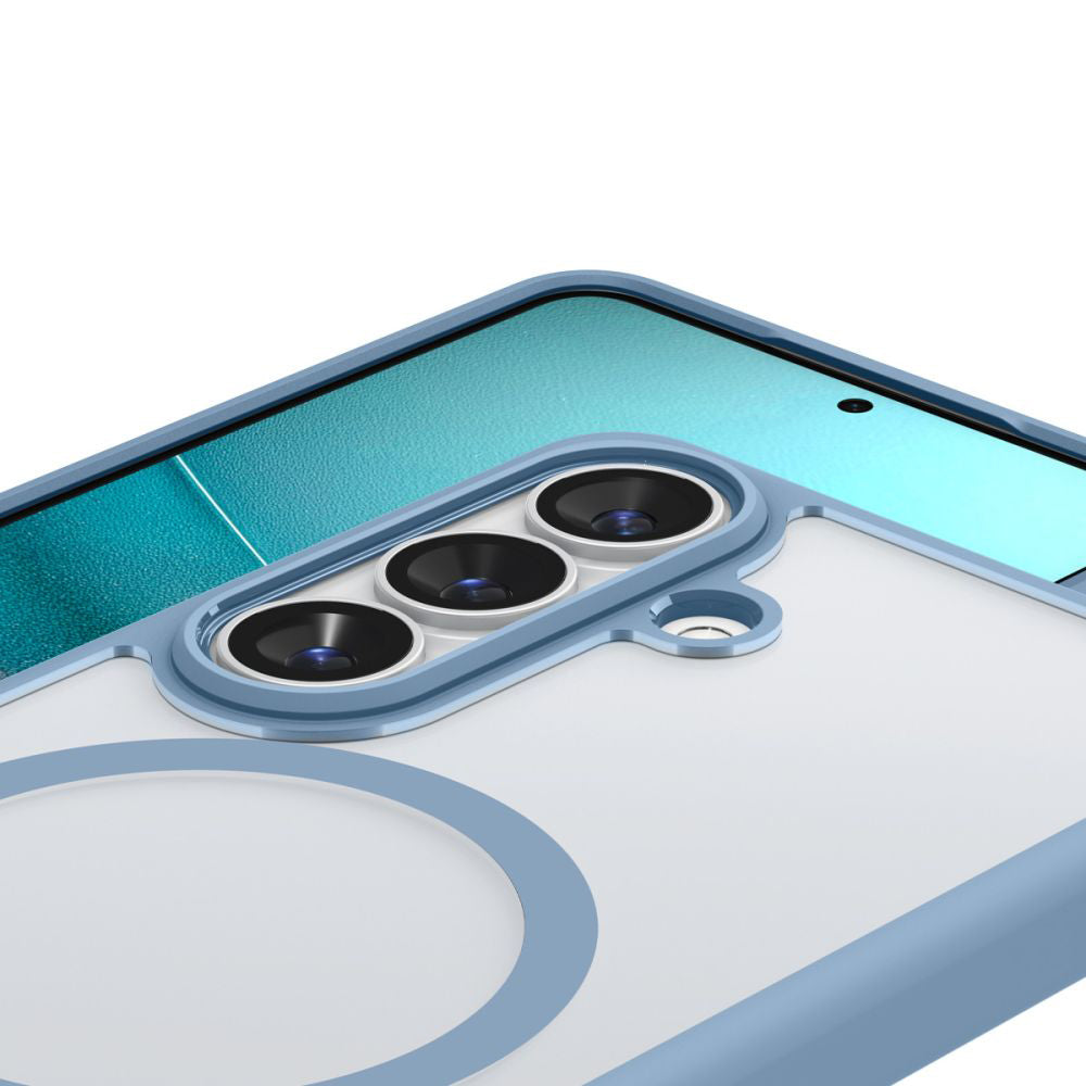 Puzdro MagSafe pre Samsung Galaxy S26 Plus S947, Spigen, Ultra Hybrid, Modrá ACS11213