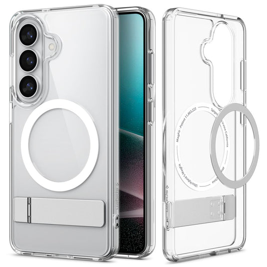 Puzdro MagSafe pre Samsung Galaxy S26 Plus S947, Spigen, Ultra Hybrid S, Priehľadné Biela ACS11050