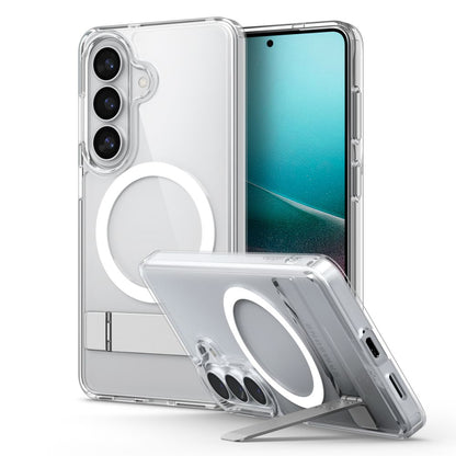 Puzdro MagSafe pre Samsung Galaxy S26 Plus S947, Spigen, Ultra Hybrid S, Priehľadné Biela ACS11050