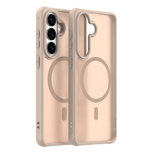 Puzdro MagSafe pre Samsung Galaxy S26 Plus, Techsuit, HaloFrost II, Zlaté