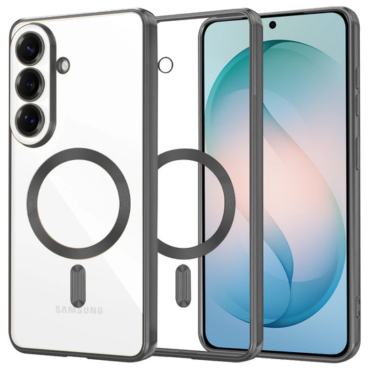 Puzdro MagSafe pre Samsung Galaxy S26 Plus, Techsuit, Luxury Crystal, Čierne