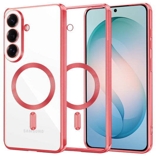 Puzdro MagSafe pre Samsung Galaxy S26 Plus, Techsuit, Luxury Crystal, Ružové