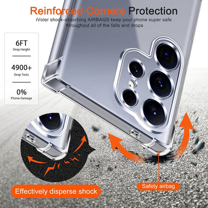 Puzdro MagSafe pre Samsung Galaxy S26 Plus, Techsuit, Shockproof, Transparentné