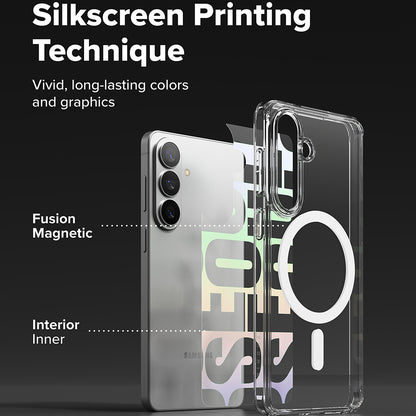 Puzdro MagSafe pre Samsung Galaxy S26, Ringke, Fusion Seoul, Priehľadné