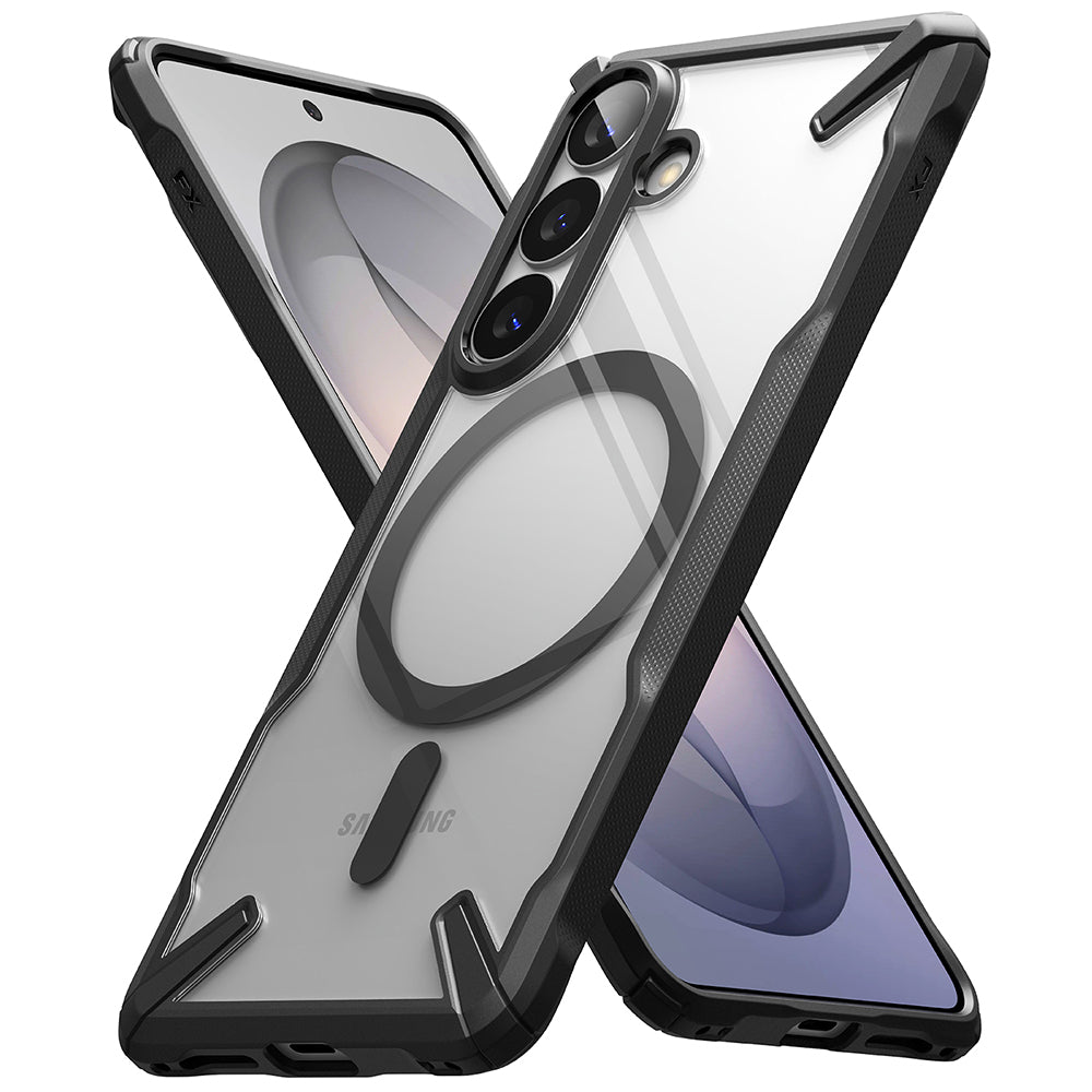 Puzdro MagSafe pre Samsung Galaxy S26, Ringke, Fusion X, Čierne