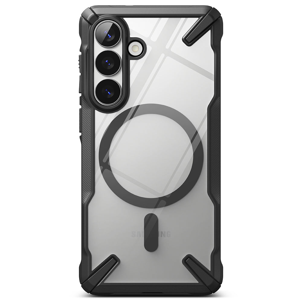 Puzdro MagSafe pre Samsung Galaxy S26, Ringke, Fusion X, Čierne