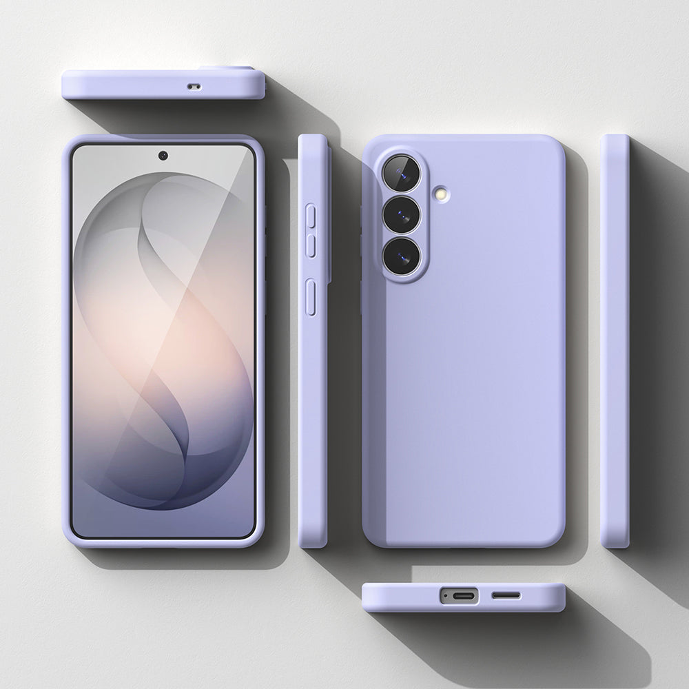 Puzdro MagSafe pre Samsung Galaxy S26, Ringke, Silikón, Fialová