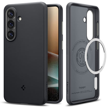 Puzdro MagSafe pre Samsung Galaxy S26 S942, Spigen, Caseology Nano Pop, Čierne ACS11066