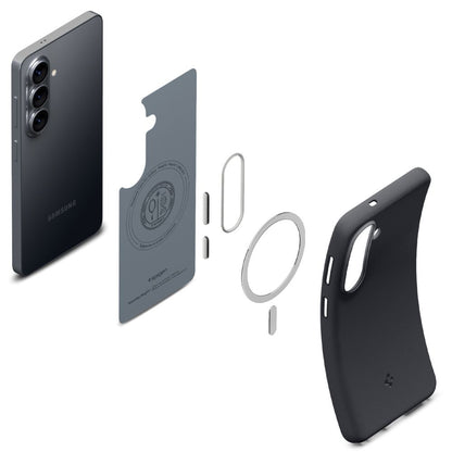Puzdro MagSafe pre Samsung Galaxy S26 S942, Spigen, Caseology Nano Pop, Čierne ACS11066