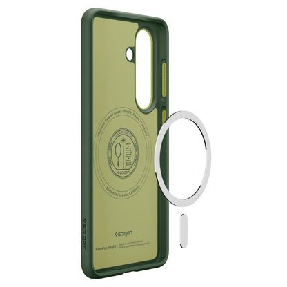 Puzdro MagSafe pre Samsung Galaxy S26 S942, Spigen, Caseology Nano Pop, Zelená ACS11067