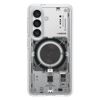Puzdro MagSafe pre Samsung Galaxy S26 S942, Spigen, Ultra Hybrid Neo One, Transparentné ACS11218