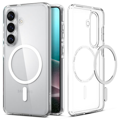 Puzdro MagSafe pre Samsung Galaxy S26 S942, Spigen, Ultra Hybrid, Priehľadné Biela ACS10734
