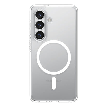 Puzdro MagSafe pre Samsung Galaxy S26 S942, Spigen, Ultra Hybrid, Priehľadné Biela ACS10734