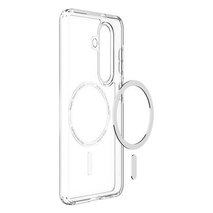 Puzdro MagSafe pre Samsung Galaxy S26 S942, Spigen, Ultra Hybrid, Priehľadné Biela ACS10734