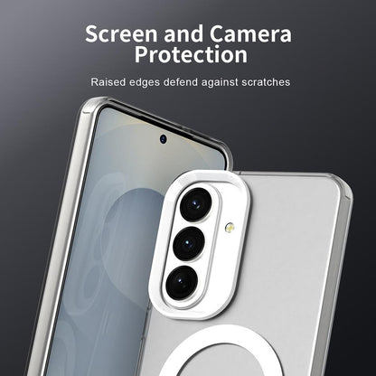 Puzdro MagSafe pre Samsung Galaxy S26, Techsuit, CandyCase, Biela