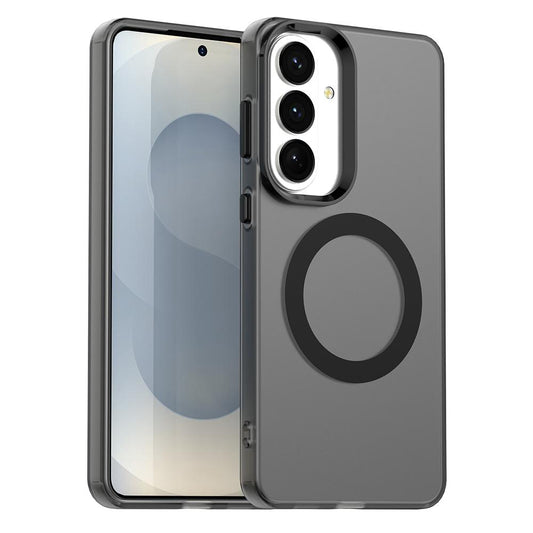 Puzdro MagSafe pre Samsung Galaxy S26, Techsuit, CandyCase, Čierne