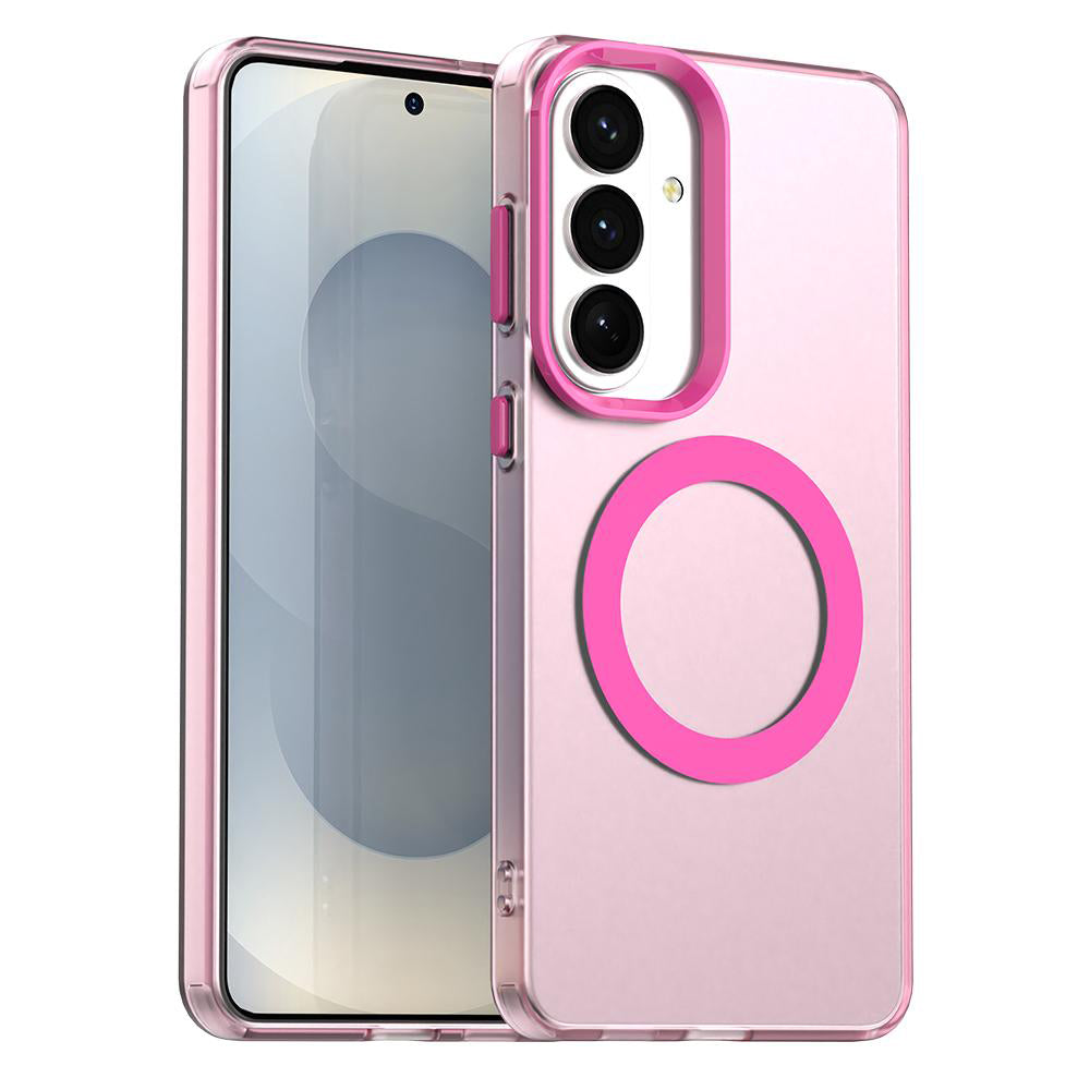 MagSafe Case for Samsung Galaxy S26, Techsuit, CandyCase, Pink