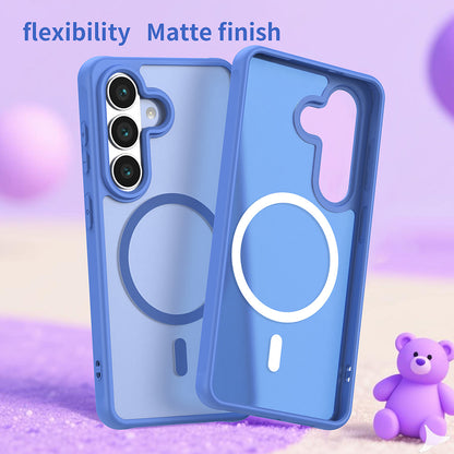 MagSafe Case for Samsung Galaxy S26, Techsuit, HaloFrost II, Blue