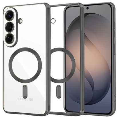 Puzdro MagSafe pre Samsung Galaxy S26, Techsuit, Luxury Crystal, Čierne