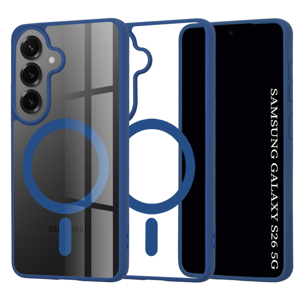 Puzdro MagSafe pre Samsung Galaxy S26, Techsuit, Pro, Modrá