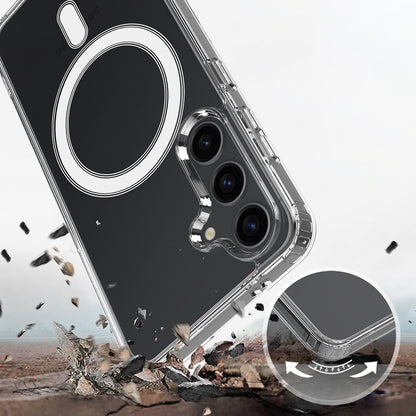 Puzdro MagSafe pre Samsung Galaxy S26, Techsuit, Pro, Transparentné