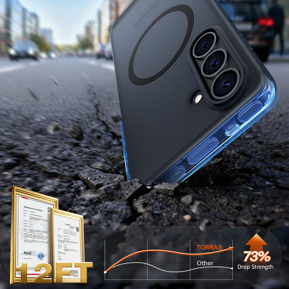 MagSafe Case for Samsung Galaxy S26, Torras, Guardian, Black