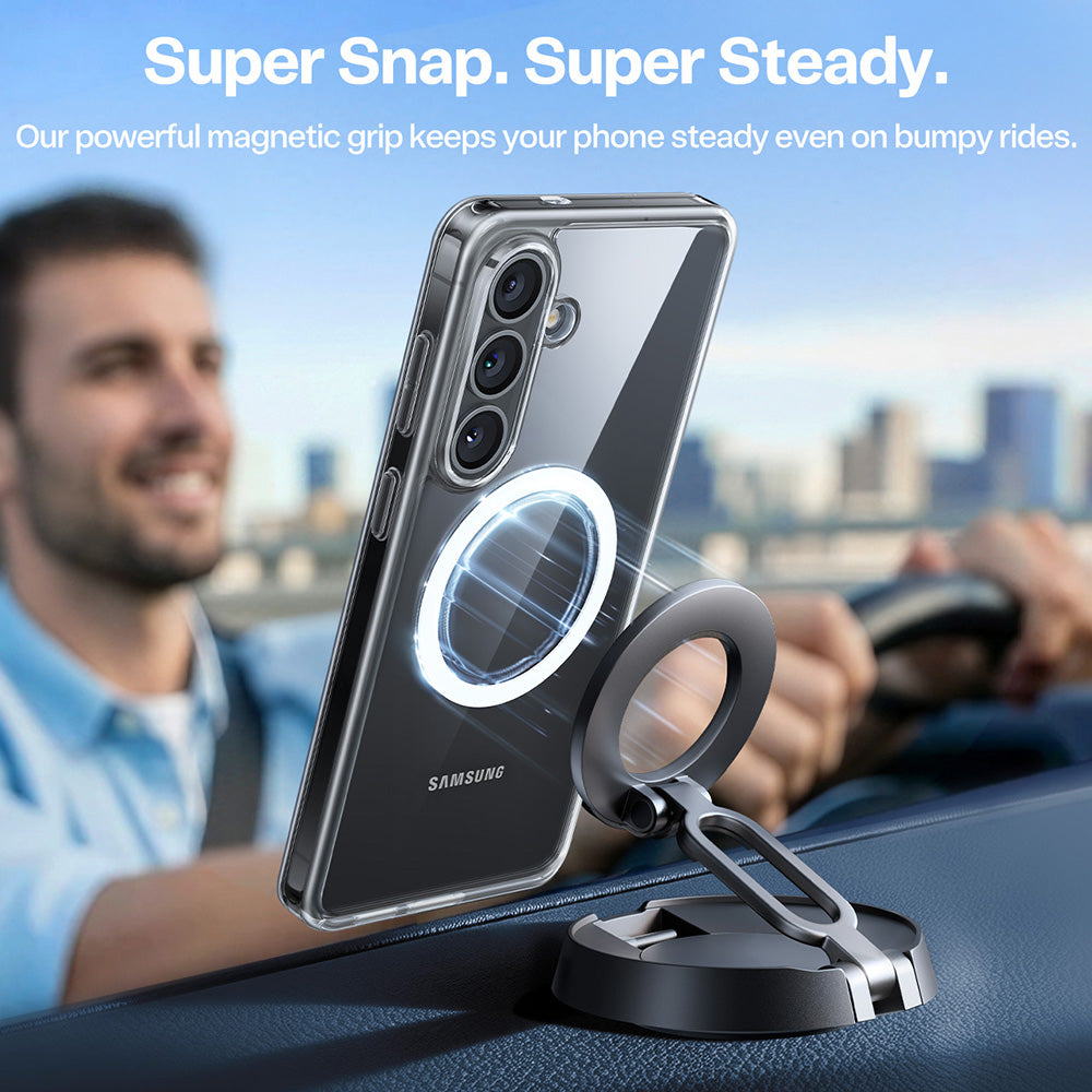 MagSafe Case for Samsung Galaxy S26, Torras, Guardian, Transparent