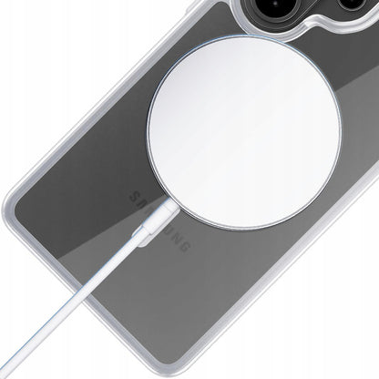 Puzdro MagSafe pre Samsung Galaxy S26 Ultra, 3MK, Armor MagCase, Priehľadné