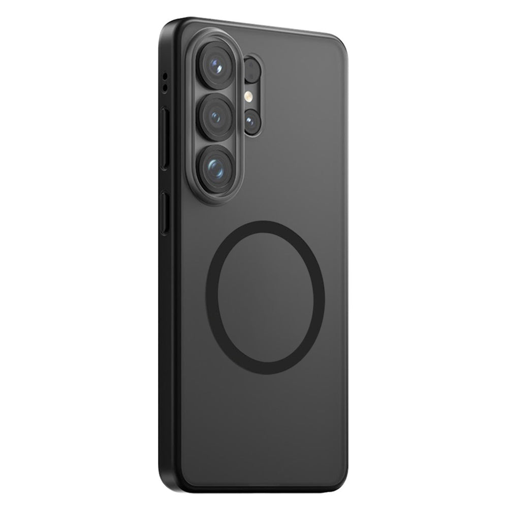 Puzdro MagSafe pre Samsung Galaxy S26 Ultra S948, Blueo, APE, Matná Čierna