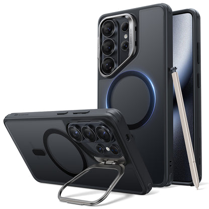 MagSafe Case for Samsung Galaxy S26 Ultra S948, ESR, Classic Hybrid Kickstand, Satin Black