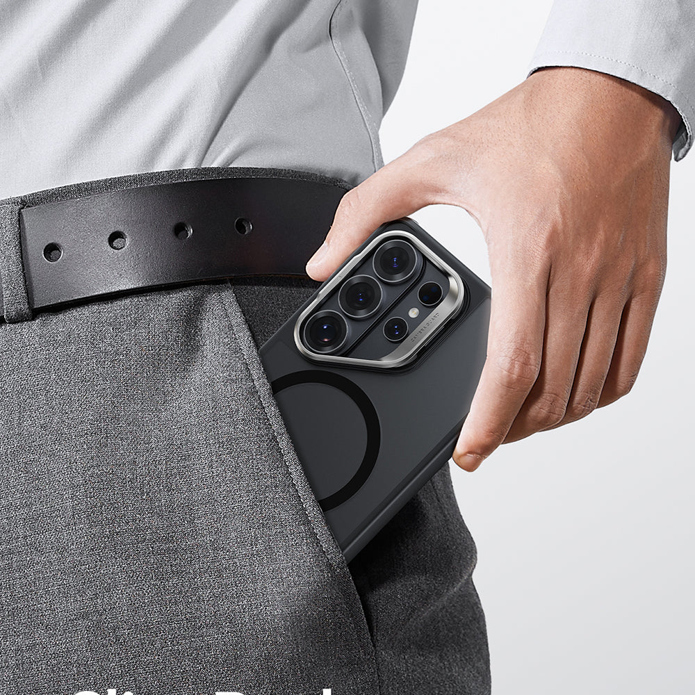 MagSafe Case for Samsung Galaxy S26 Ultra S948, ESR, Classic Hybrid Kickstand, Satin Black