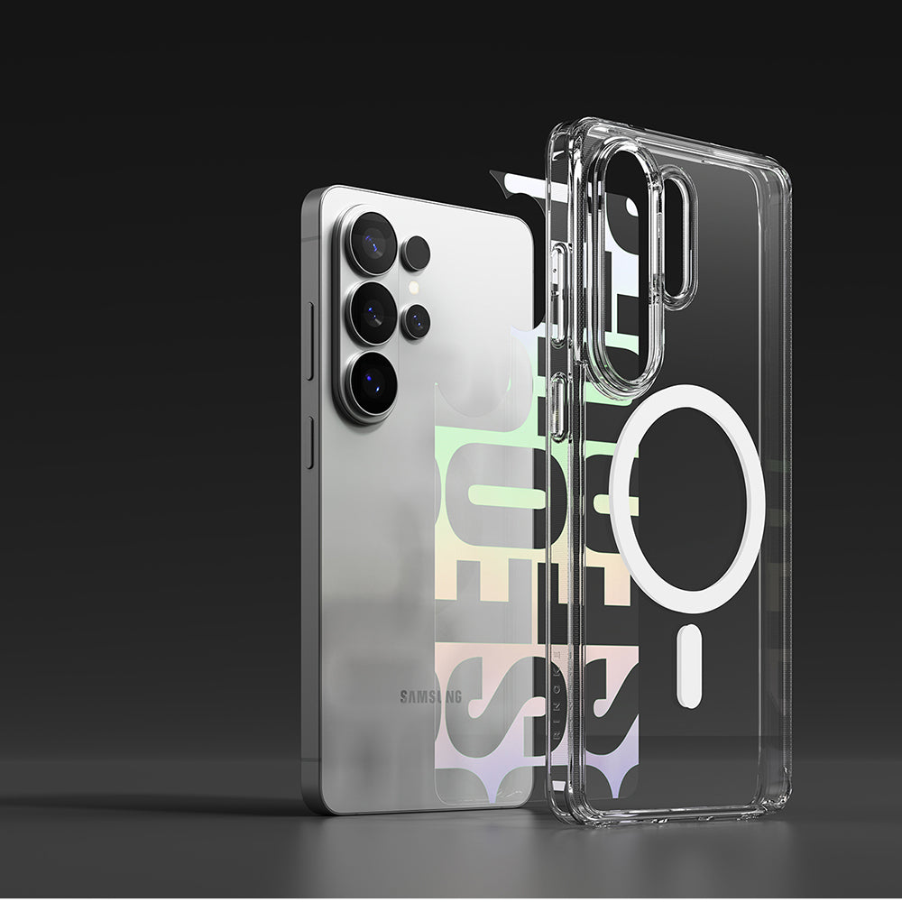 Puzdro MagSafe pre Samsung Galaxy S26 Ultra, Ringke, Fusion Seoul, Priehľadné