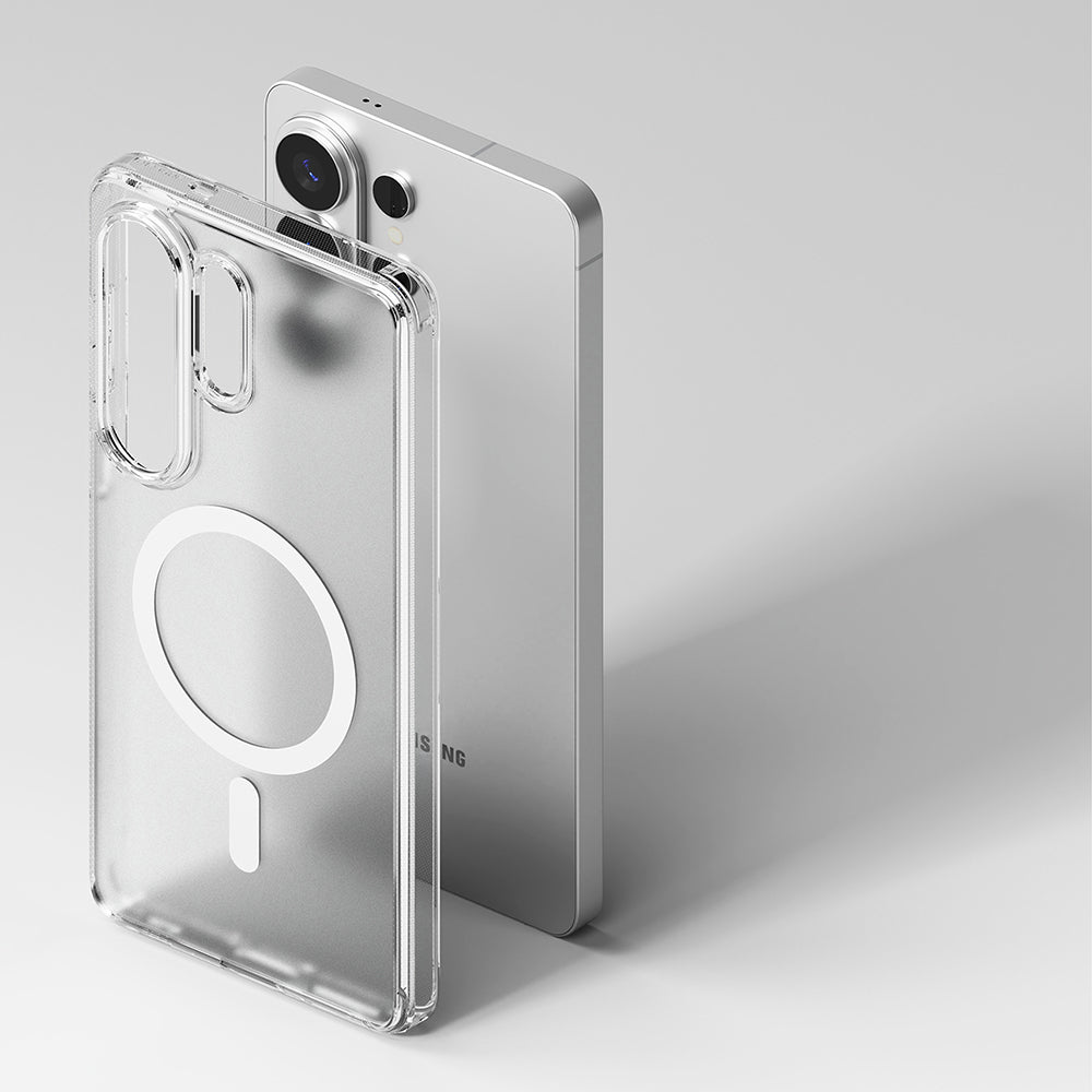 Puzdro MagSafe pre Samsung Galaxy S26 Ultra, Ringke, Fusion, Matné Transparentné