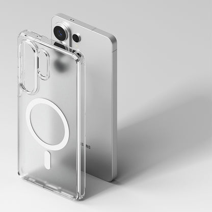 Puzdro MagSafe pre Samsung Galaxy S26 Ultra, Ringke, Fusion, Matné Transparentné