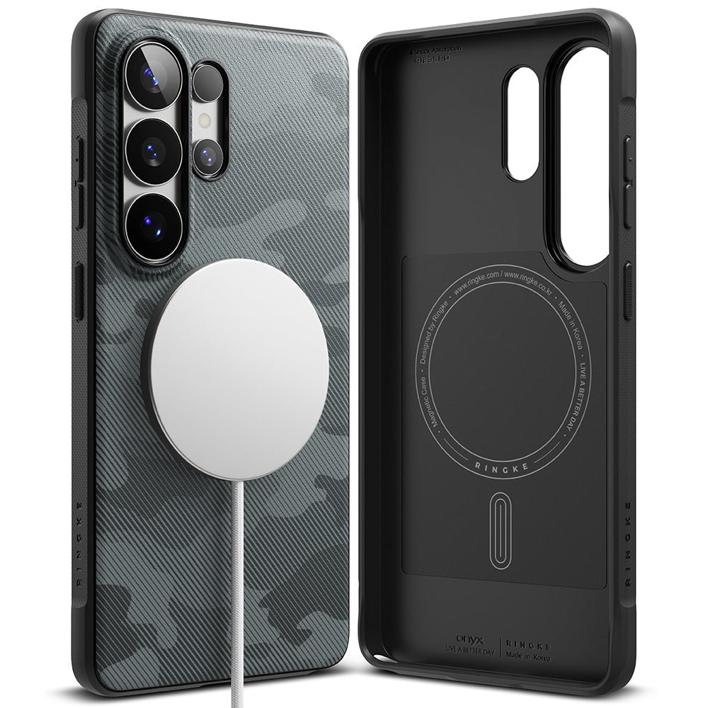 Puzdro MagSafe pre Samsung Galaxy S26 Ultra S948, Ringke, Onyx, Camufláž