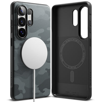 Puzdro MagSafe pre Samsung Galaxy S26 Ultra S948, Ringke, Onyx, Camufláž