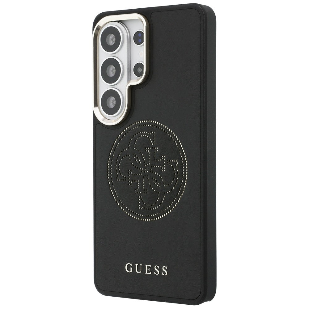 Puzdro MagSafe pre Samsung Galaxy S26 Ultra S948, Guess, Perforated Logo, Čierne
