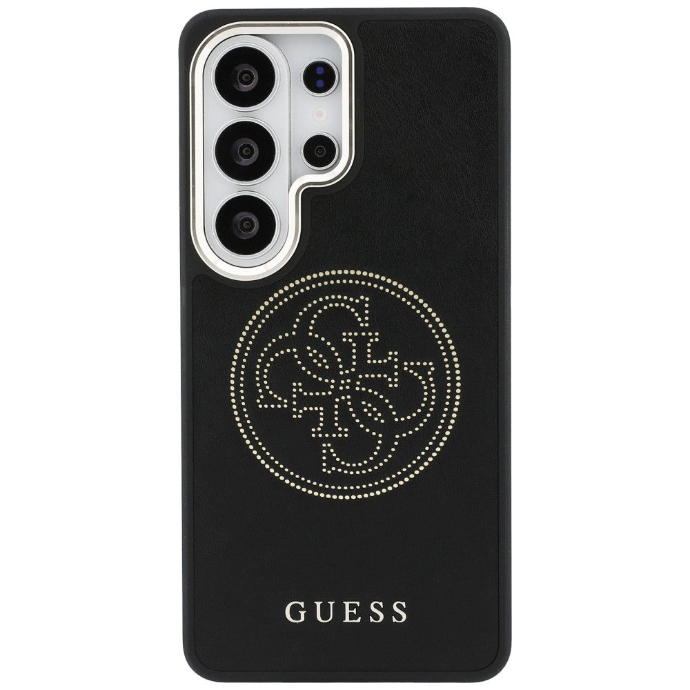 Puzdro MagSafe pre Samsung Galaxy S26 Ultra S948, Guess, Perforated Logo, Čierne