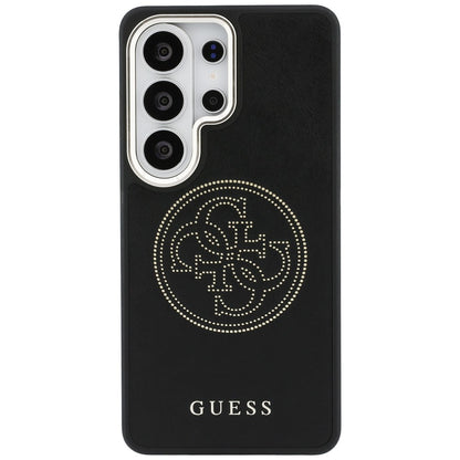 Puzdro MagSafe pre Samsung Galaxy S26 Ultra S948, Guess, Perforated Logo, Čierne