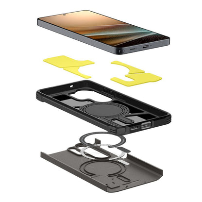 MagSafe Case for Samsung Galaxy S26 Ultra S948, Spigen, Tough Armor, Gray ACS10685