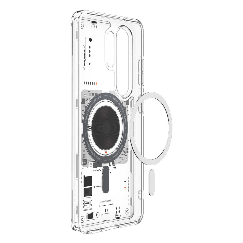 Puzdro MagSafe pre Samsung Galaxy S26 Ultra S948, Spigen, Ultra Hybrid Neo One, Transparentné ACS11206