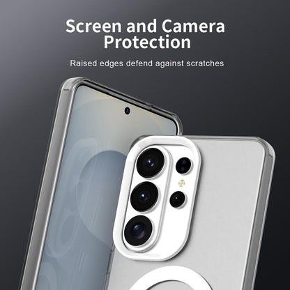 Puzdro MagSafe pre Samsung Galaxy S26 Ultra, Techsuit, CandyCase, Biela