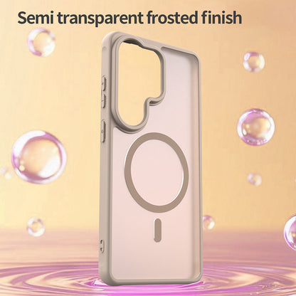 MagSafe Case for Samsung Galaxy S26 Ultra, Techsuit, HaloFrost II, Gold