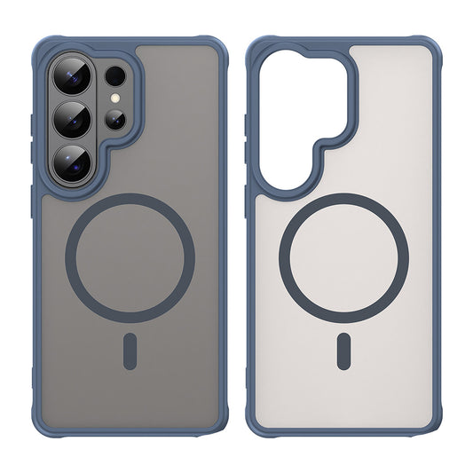 Puzdro MagSafe pre Samsung Galaxy S26 Ultra, Techsuit, HaloFrost II, Námornícka modrá
