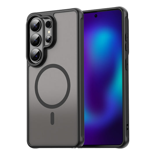 Puzdro MagSafe pre Samsung Galaxy S26 Ultra, Techsuit, HaloFrost II, Čierne