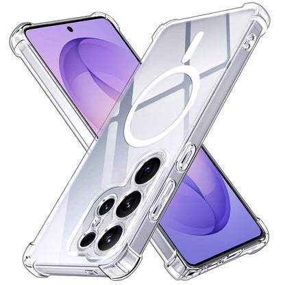 Puzdro MagSafe pre Samsung Galaxy S26 Ultra, Techsuit, Shockproof, Transparentné